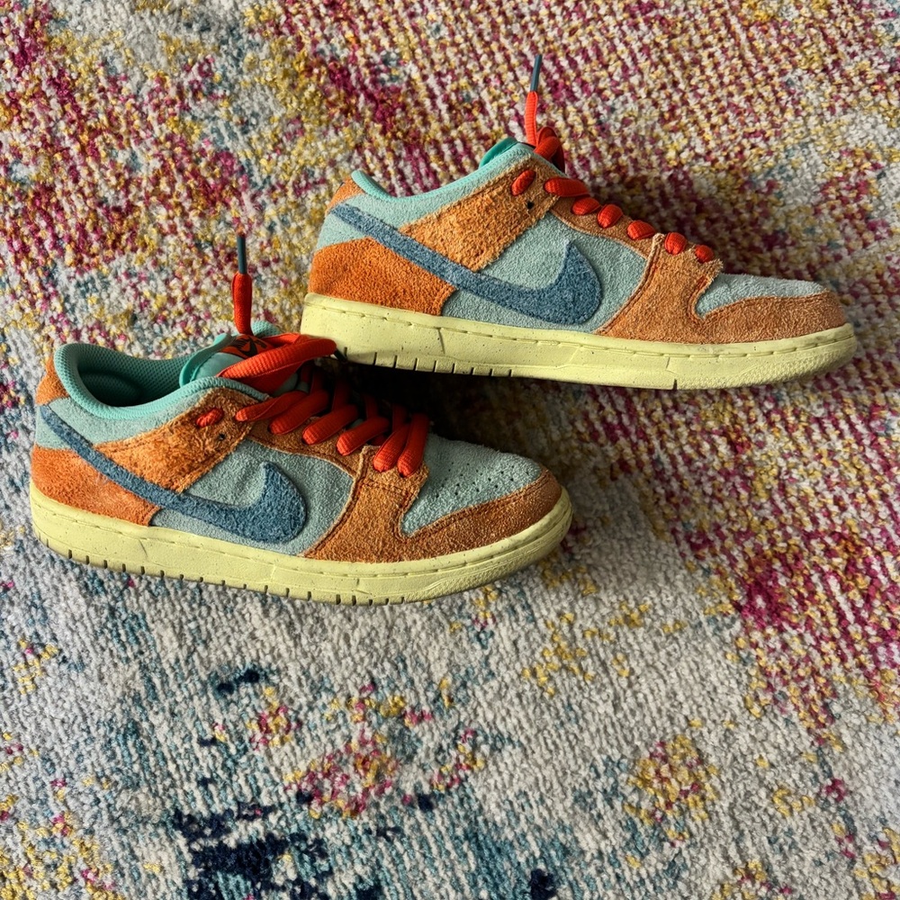 Nike SB Dunk Low Pro PRM “Orange Emerald Rise” DV5429-800
